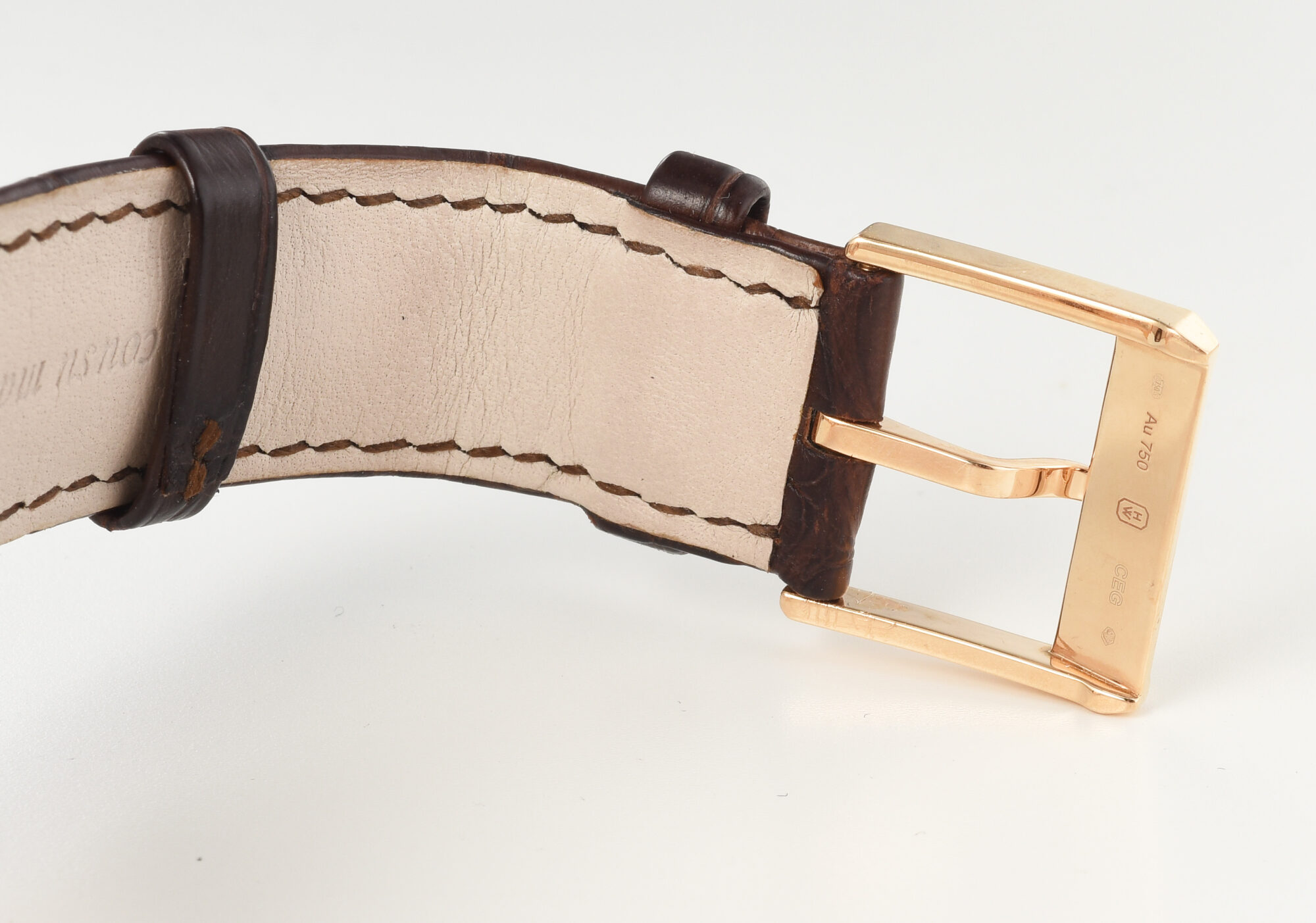 Men's Harry Winston Midnight Moon Phase watch in 18K Rose Gold Ref.MIDAMP42RR003 & box - Image 13