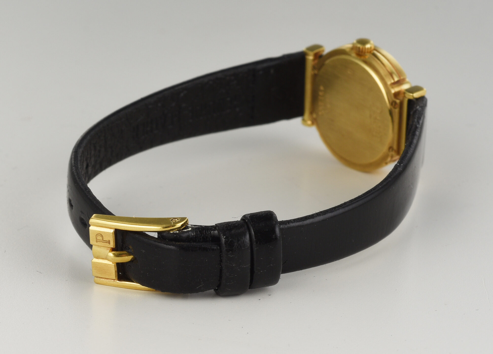 1980s Ladies Vintage Piaget Polo watch 18K Yellow Gold watch w/Diamonds Ref.8245 - Image 6