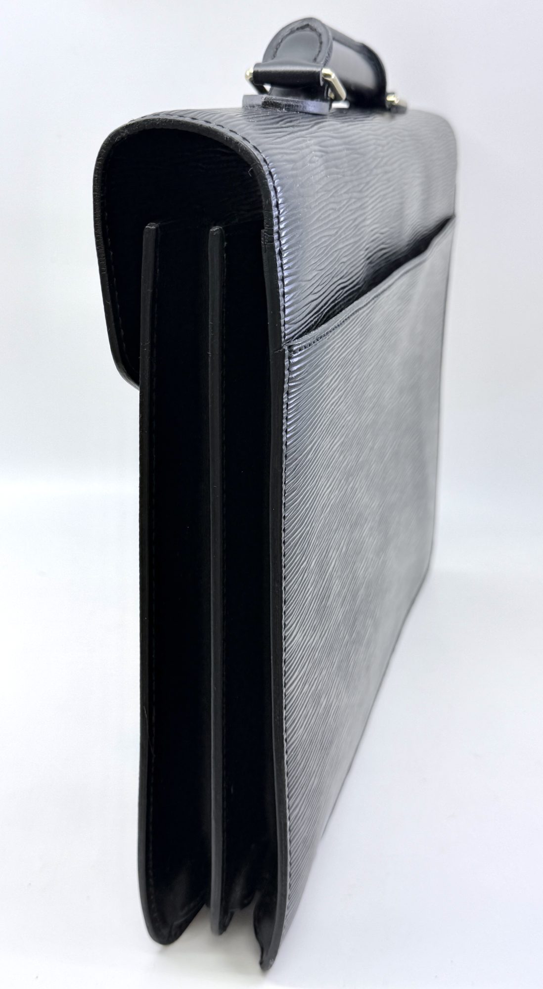 Authentic Louis Vuitton Epi Serviette Conseiller Briefcase, Black color M54422 - Image 5