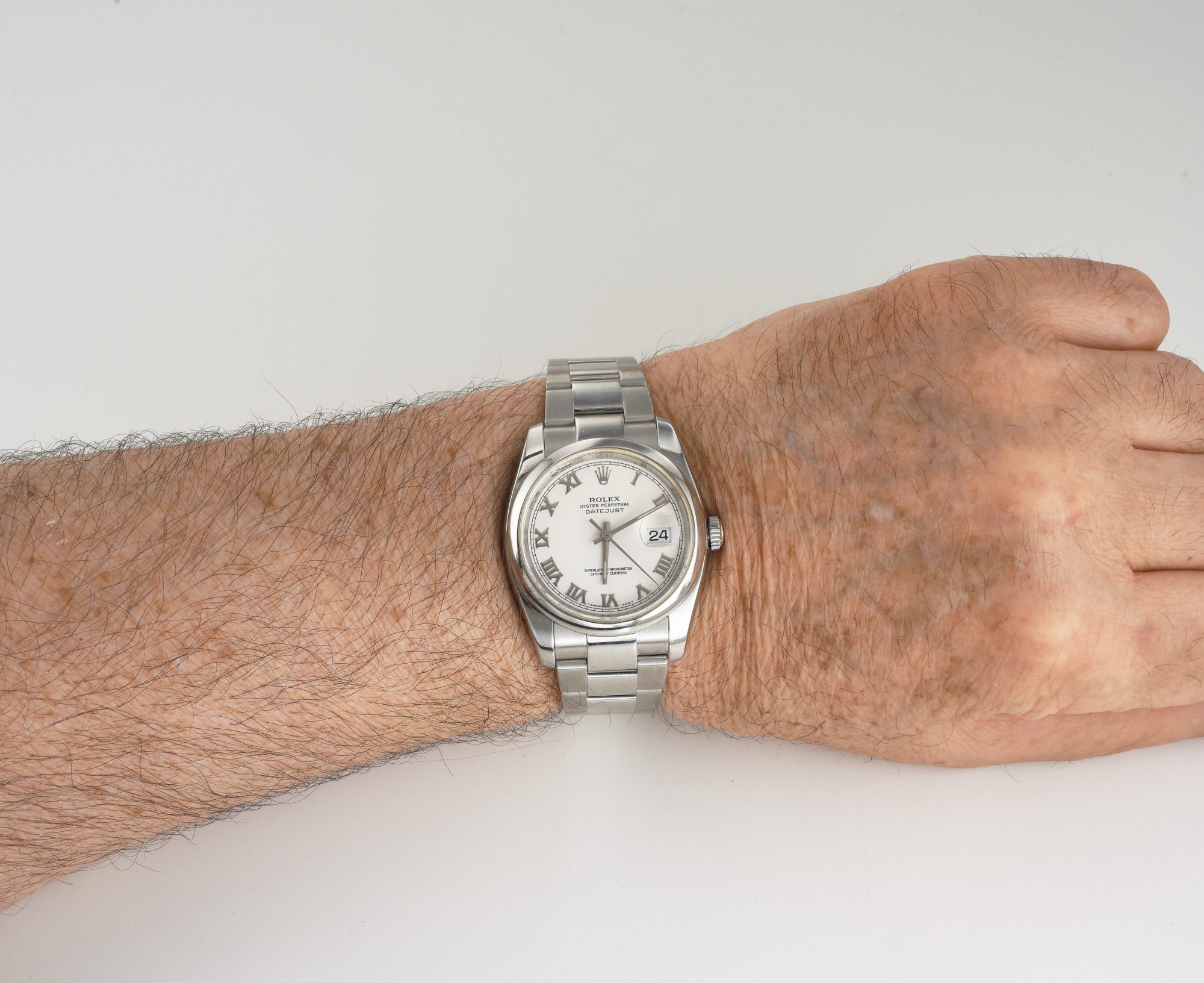 Men's Rolex Oyster Perpetual DateJust Automatic Stainless Steel watch Ref.116200 - Image 2