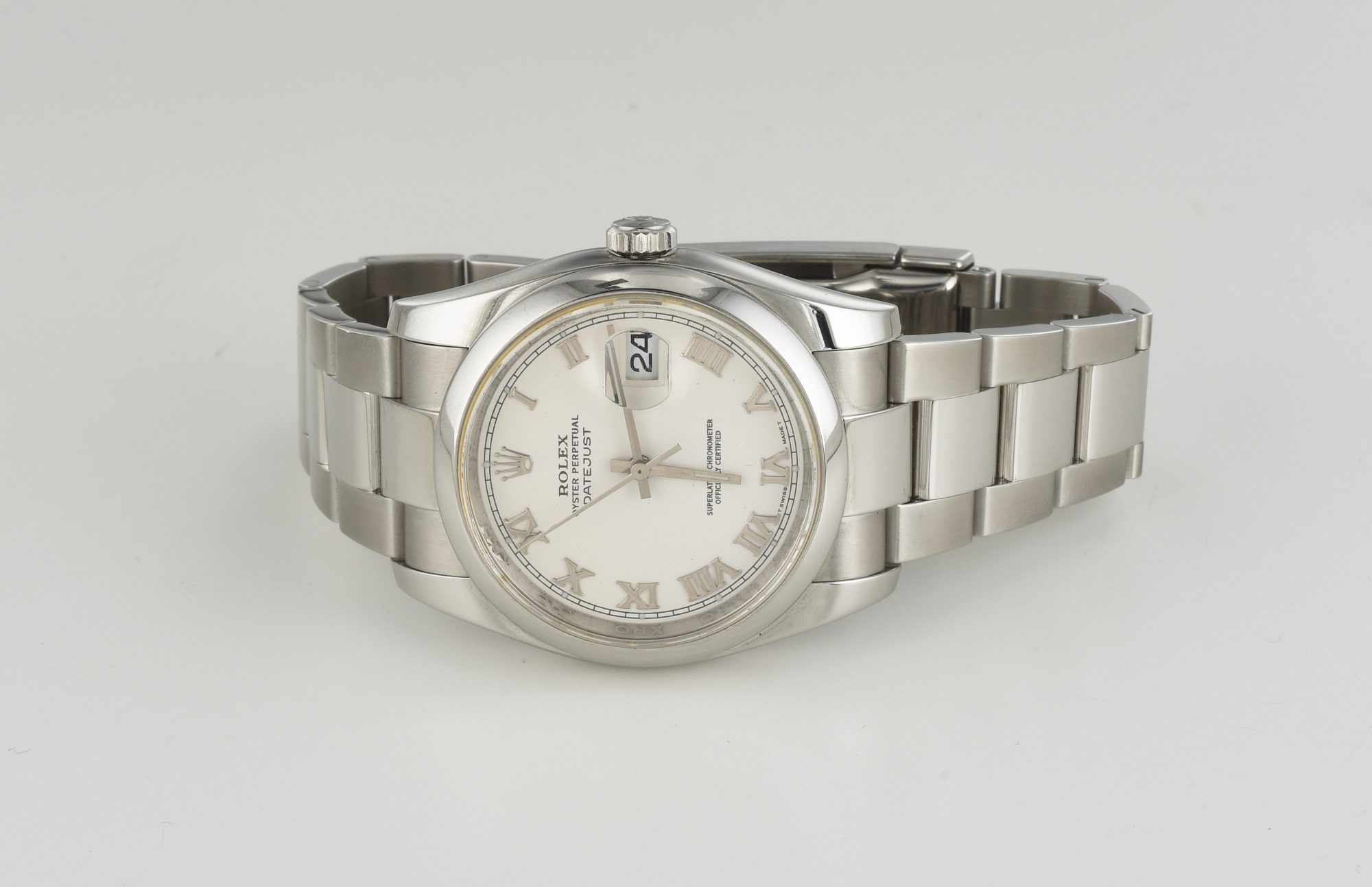Men's Rolex Oyster Perpetual DateJust Automatic Stainless Steel watch Ref.116200 - Image 5