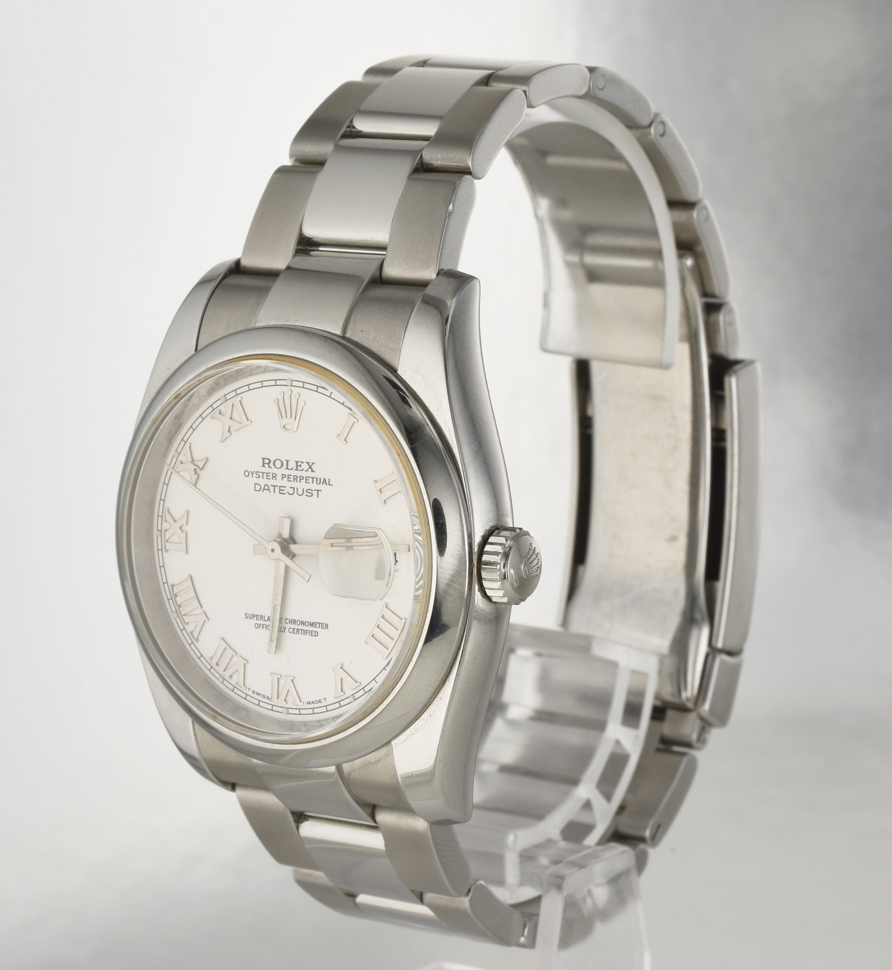 Men's Rolex Oyster Perpetual DateJust Automatic Stainless Steel watch Ref.116200 - Image 3