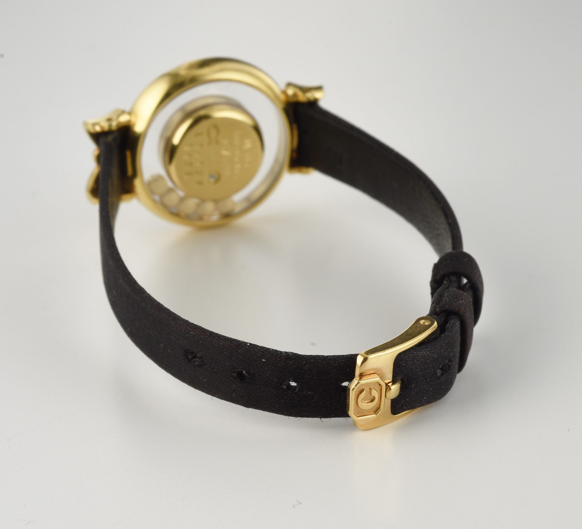 Ladies' Chopard Happy Diamonds 18K Yellow Gold Watch w/Diamonds Ref.4103; box - Image 8