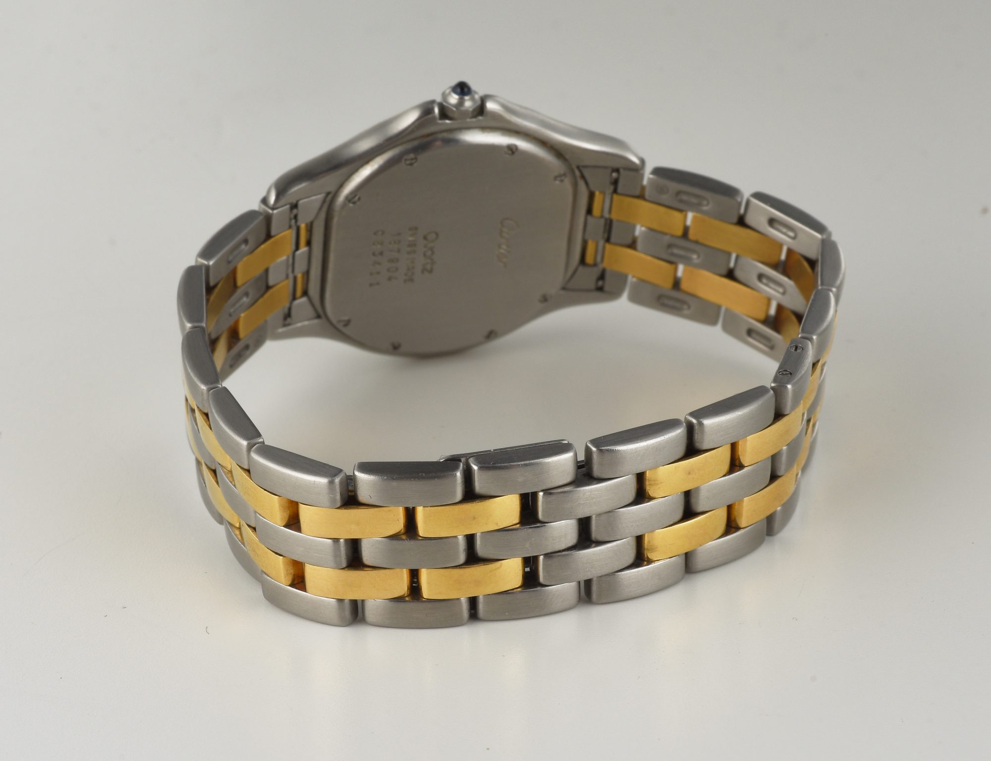 Cartier Panthère Cougar Stainless Steel &18K Yellow Gold Quartz watch Ref.187904 - Image 8