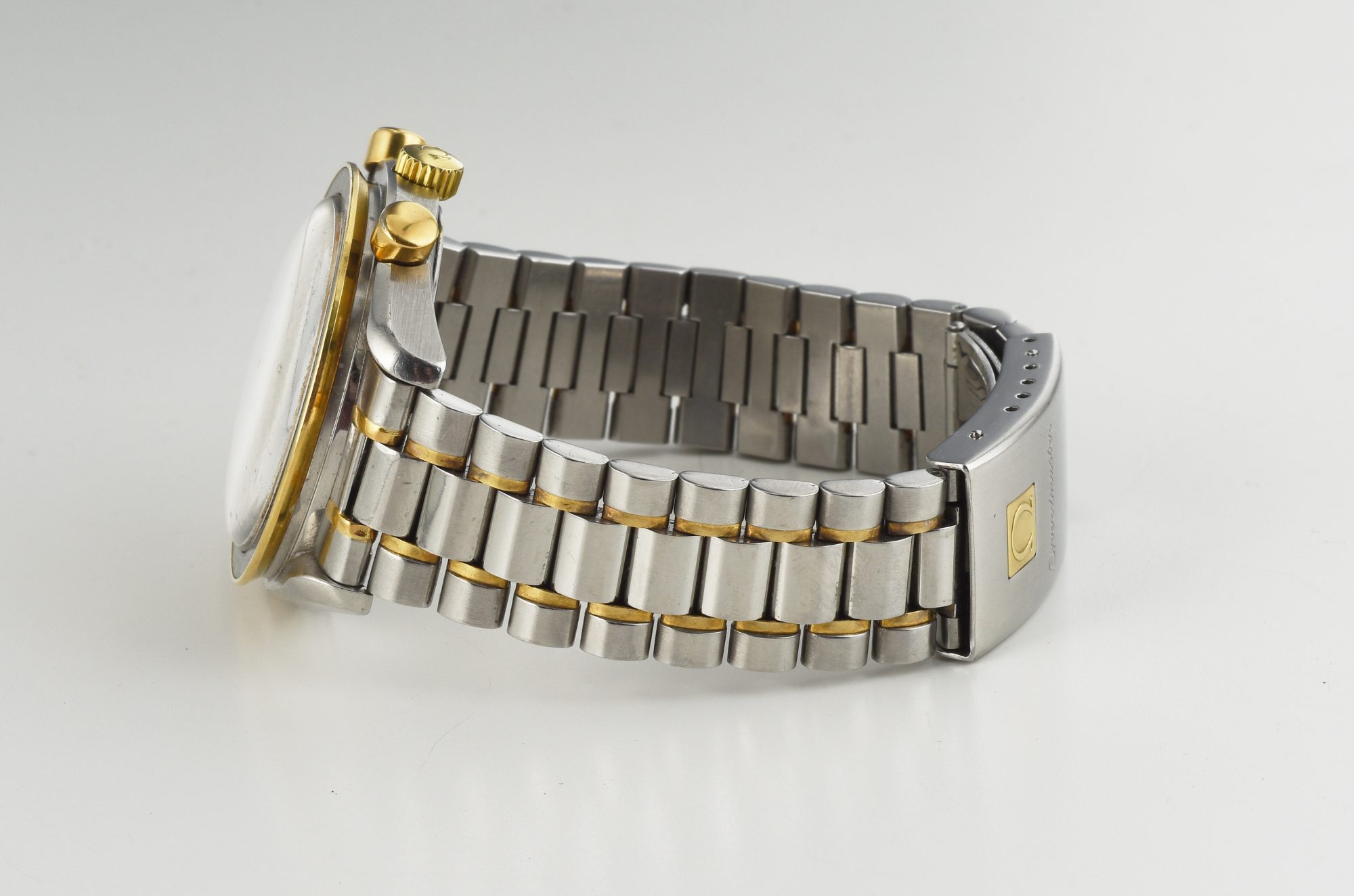 1986 Omega Speedmaster 18K Yellow Gold & Stainless Steel watch Ref.175.0032 - Image 7