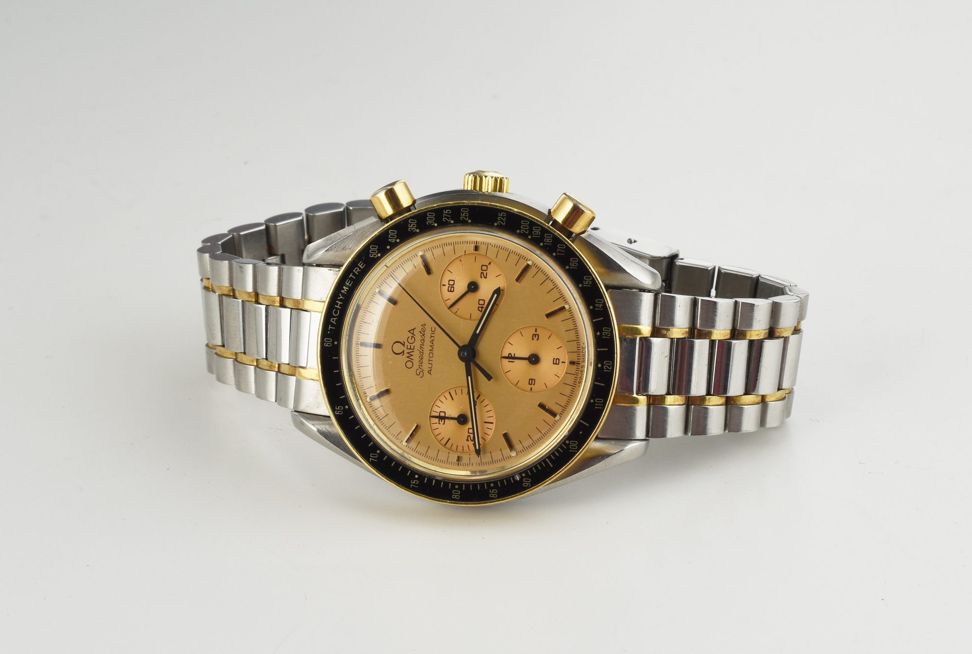 1986 Omega Speedmaster 18K Yellow Gold & Stainless Steel watch Ref.175.0032 - Image 5