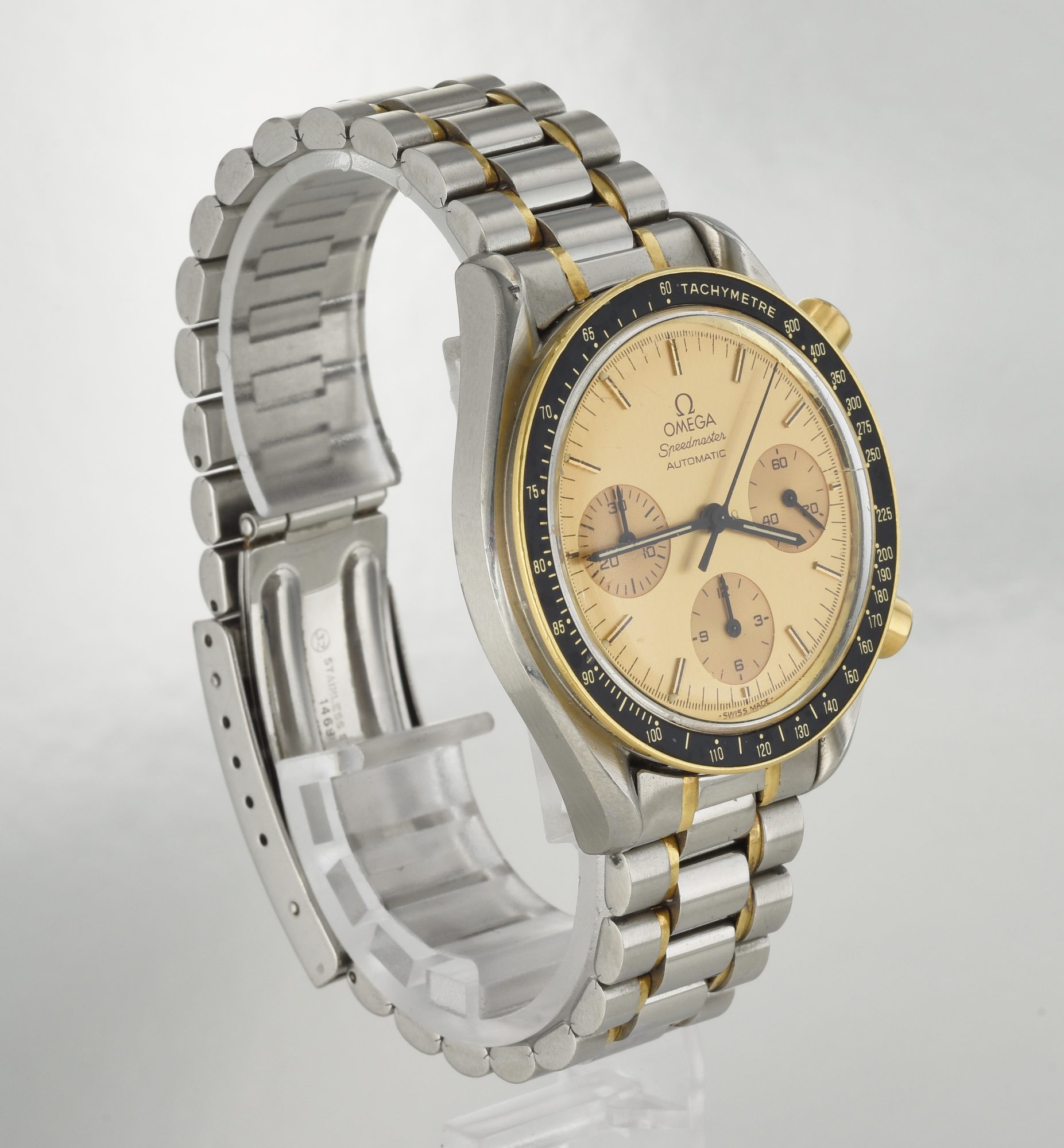 1986 Omega Speedmaster 18K Yellow Gold & Stainless Steel watch Ref.175.0032 - Image 3