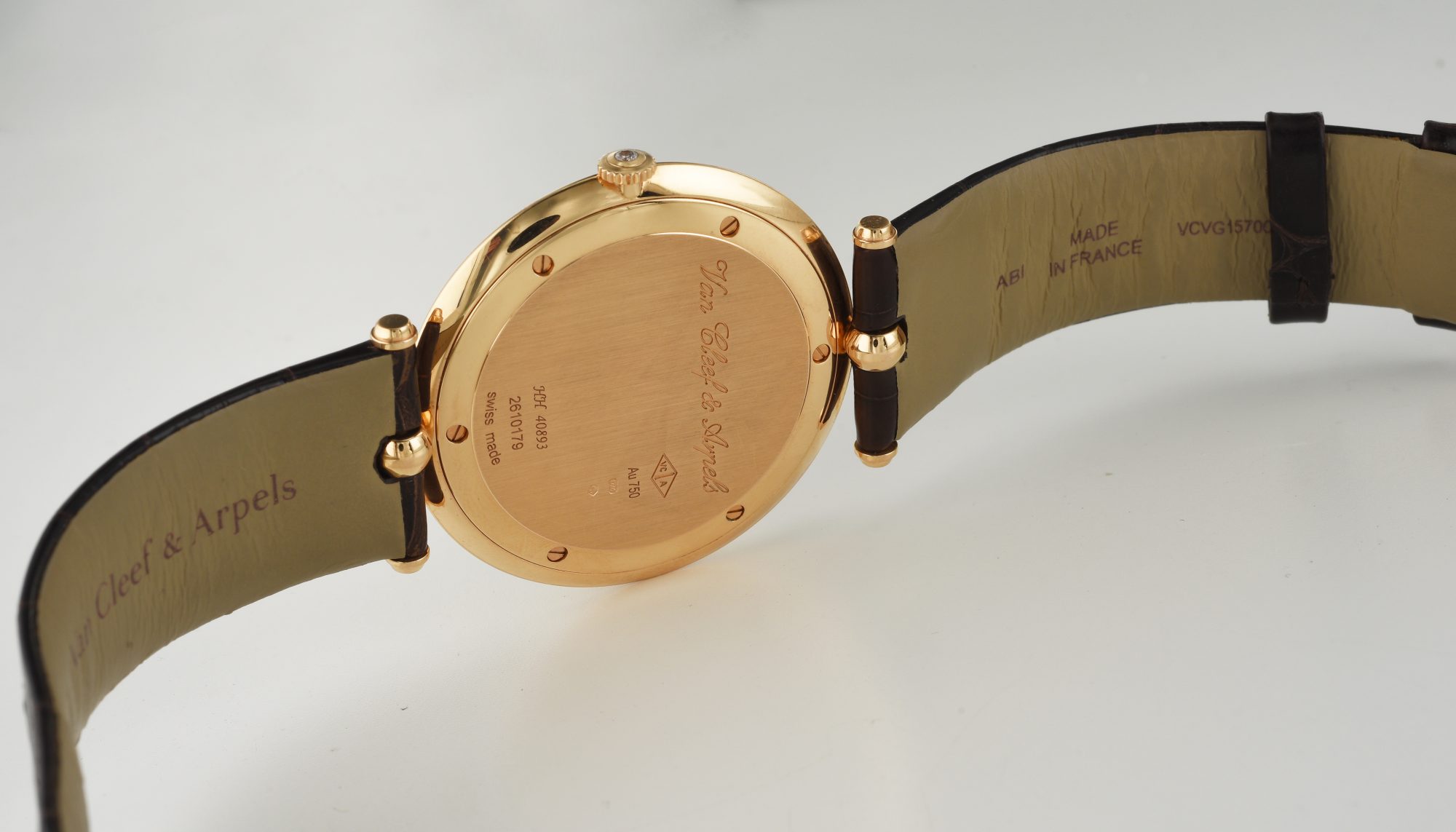 2020s Van Cleef & Arpels Pierre Arpels Manual watch in 18K Rose Gold Ref.40893 - Image 10