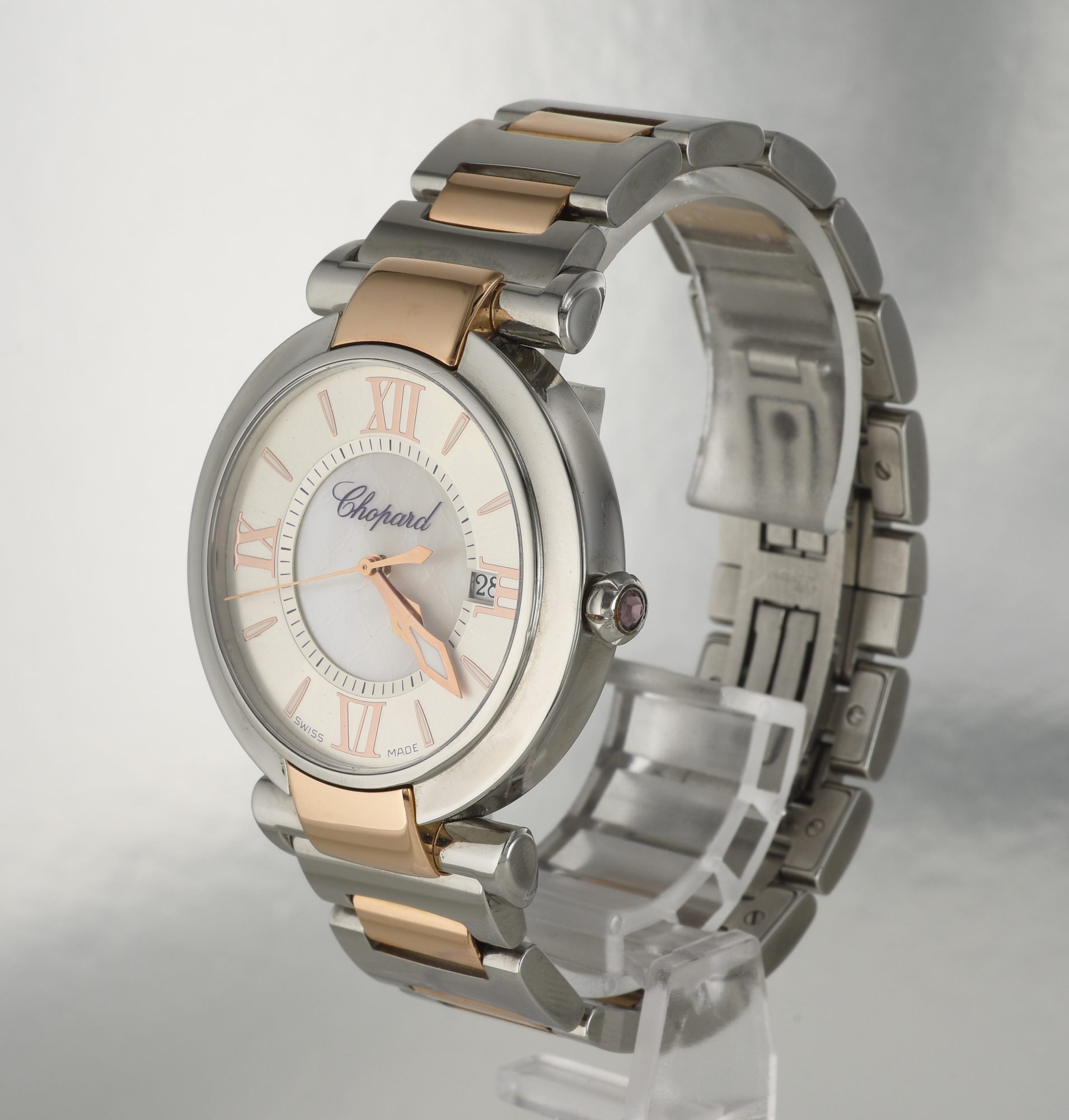 2010s Chopard Imperiale Quartz watch in Stainless Steel w/18K Gold Trim Ref.8532 - Image 3