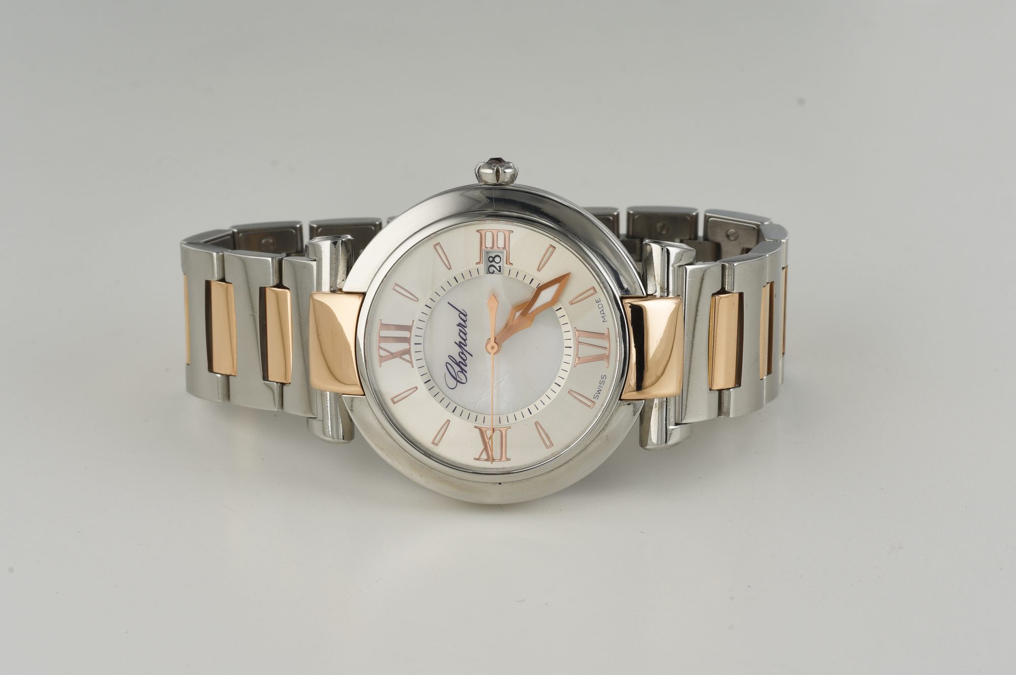 2010s Chopard Imperiale Quartz watch in Stainless Steel w/18K Gold Trim Ref.8532 - Image 5