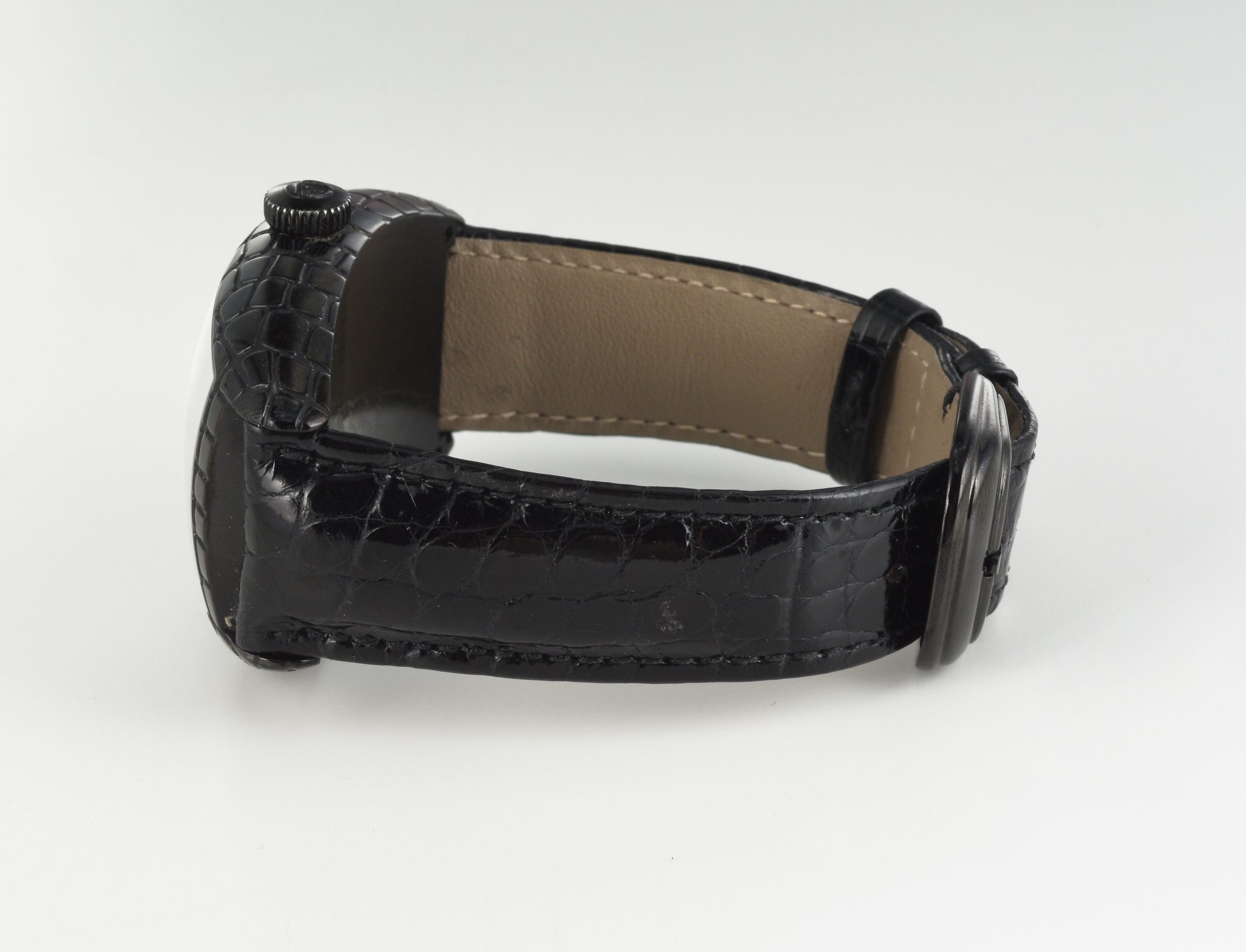2019 Franck Muller Black Croco in Steel with Black PVD Ref.8880 SC BLK CRO; box - Image 10