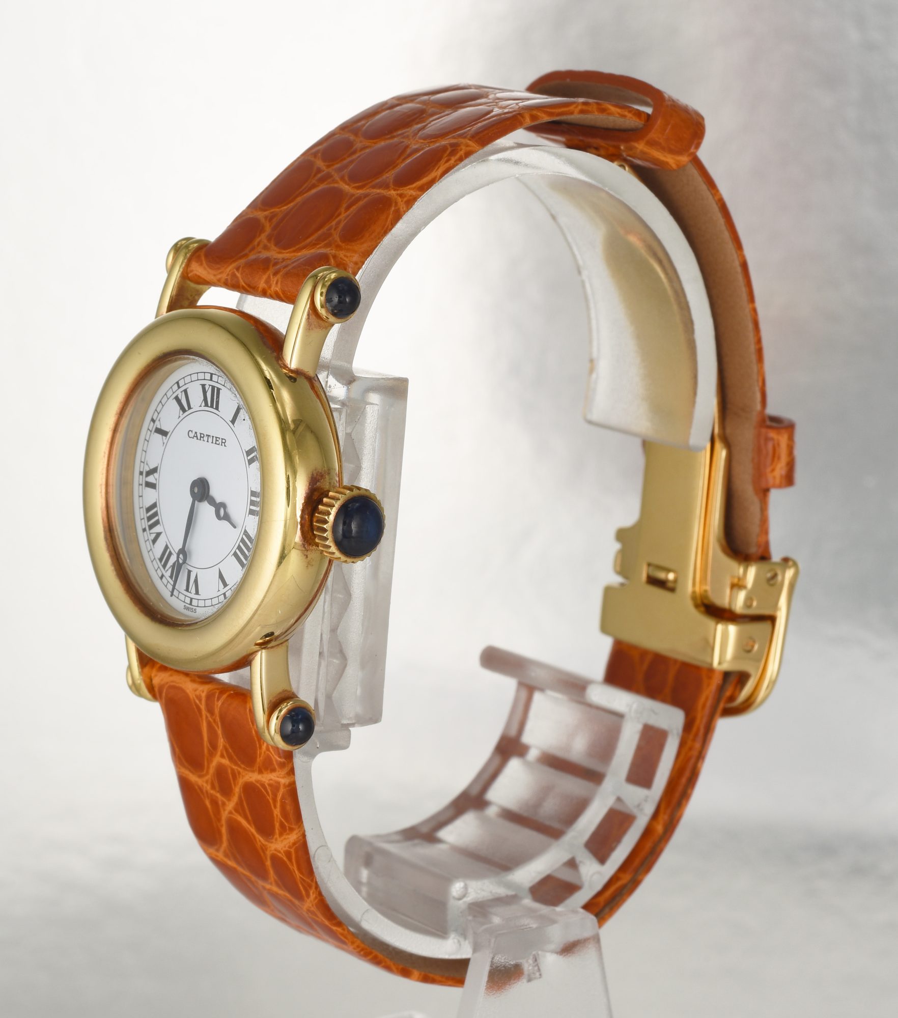 Vintage 1990s Ladies' Cartier Diablo Quartz watch in 18K Yellow Gold Ref.1440 0 - Image 3