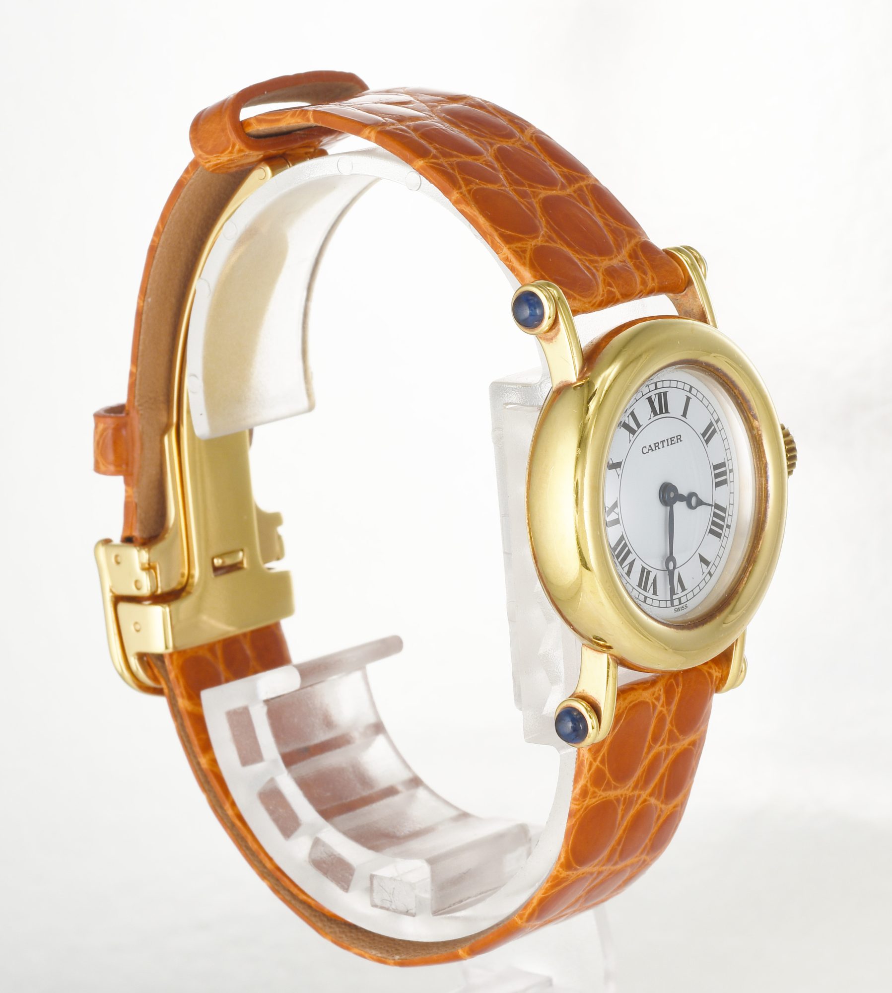 Vintage 1990s Ladies' Cartier Diablo Quartz watch in 18K Yellow Gold Ref.1440 0 - Image 4
