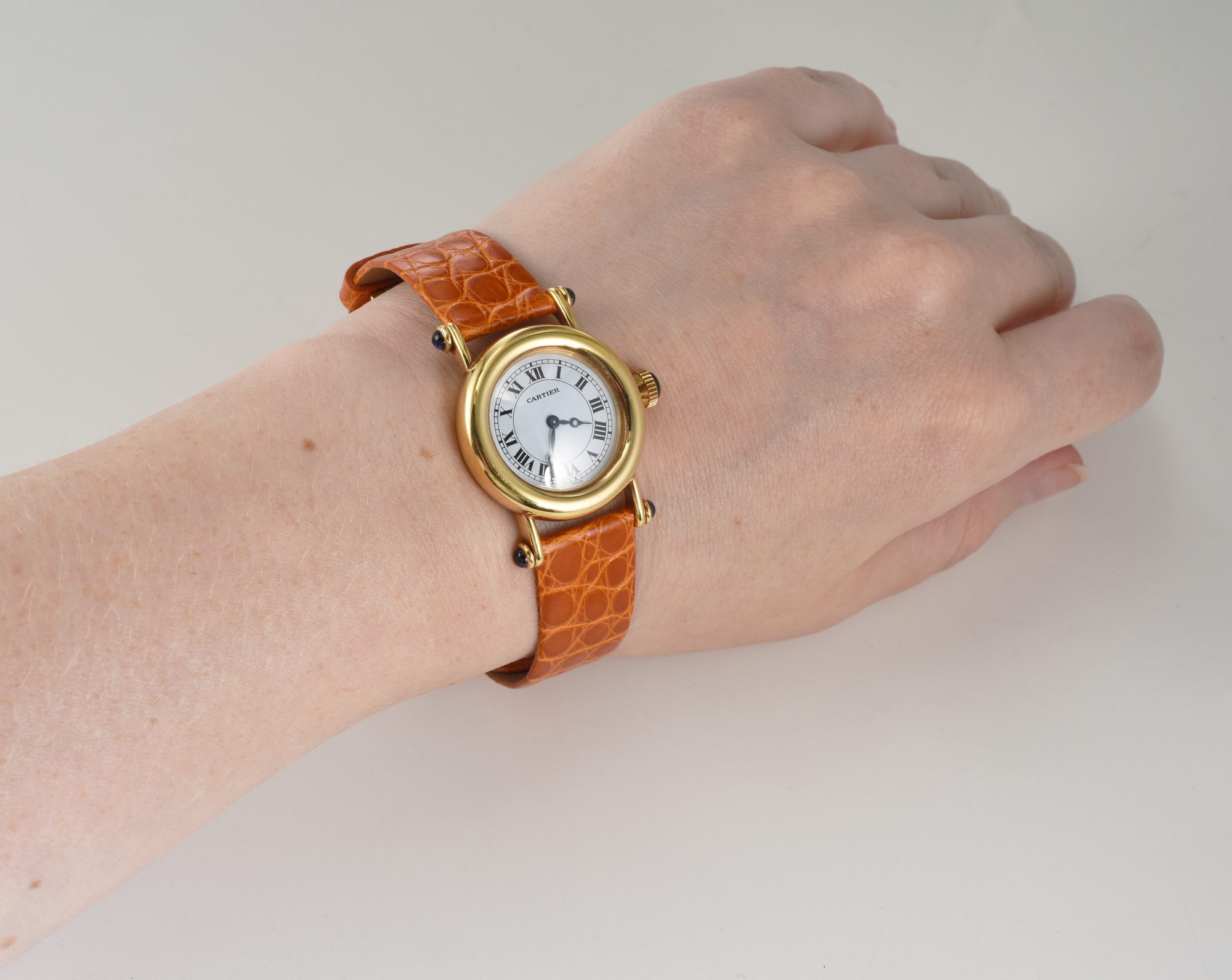 Vintage 1990s Ladies' Cartier Diablo Quartz watch in 18K Yellow Gold Ref.1440 0 - Image 2