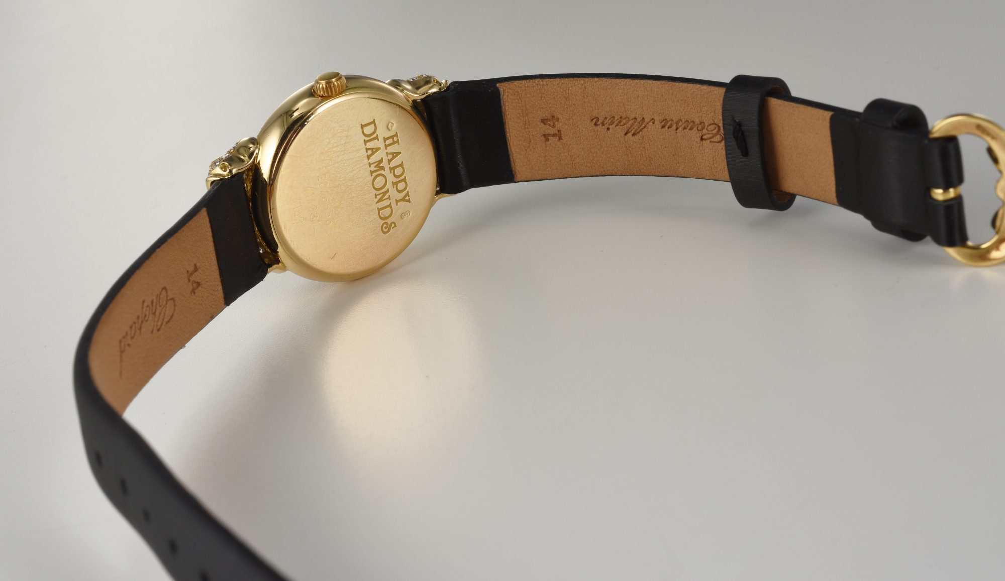Ladies' Chopard Happy Diamonds "Bowtie" 18K YG Watch w/Diamonds Ref.20/6556 - Image 7