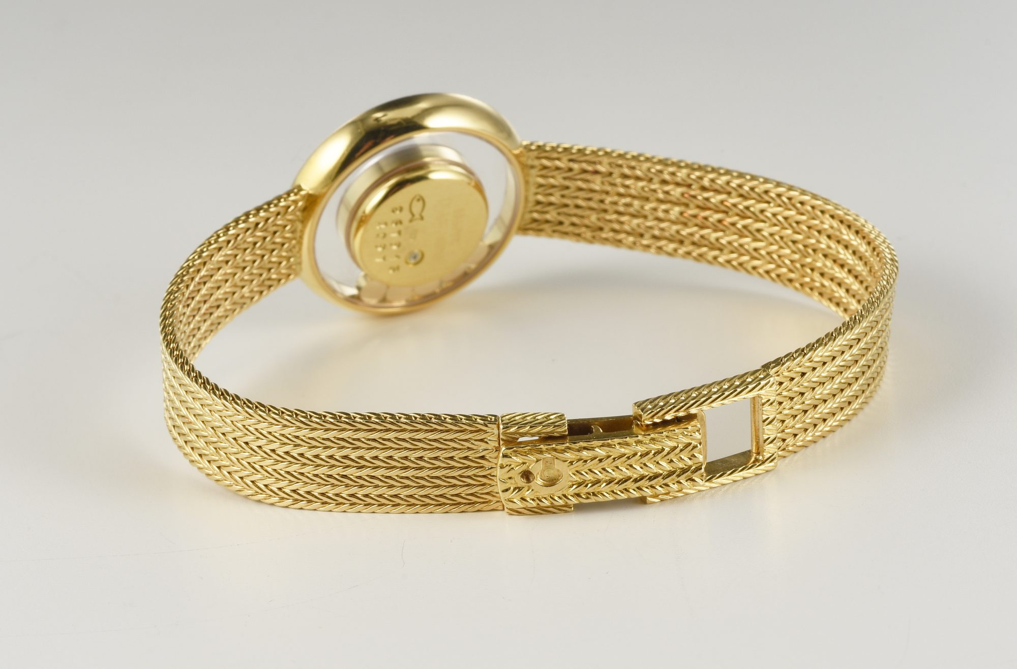 Ladies' Chopard Happy Diamonds 18K Yellow Gold Watch w/Diamonds Ref.4097; box - Image 7