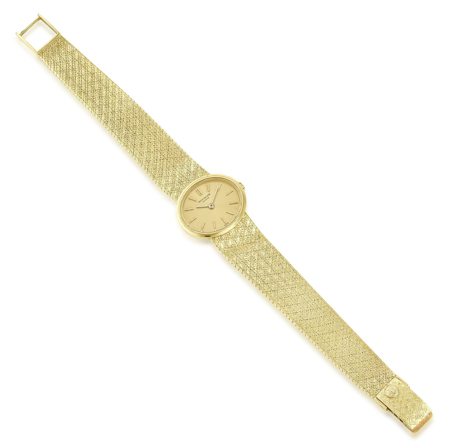 Vintage 1970s Ladies Patek Philippe Geneve 18K Yellow Gold watch Ref.3349 - Image 6