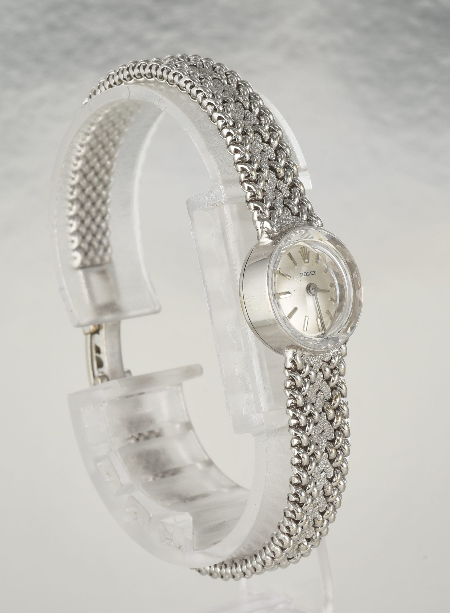 Vintage 1960s Ladies' Rolex Manual watch in 14K White Gold 22.7gm - Image 5