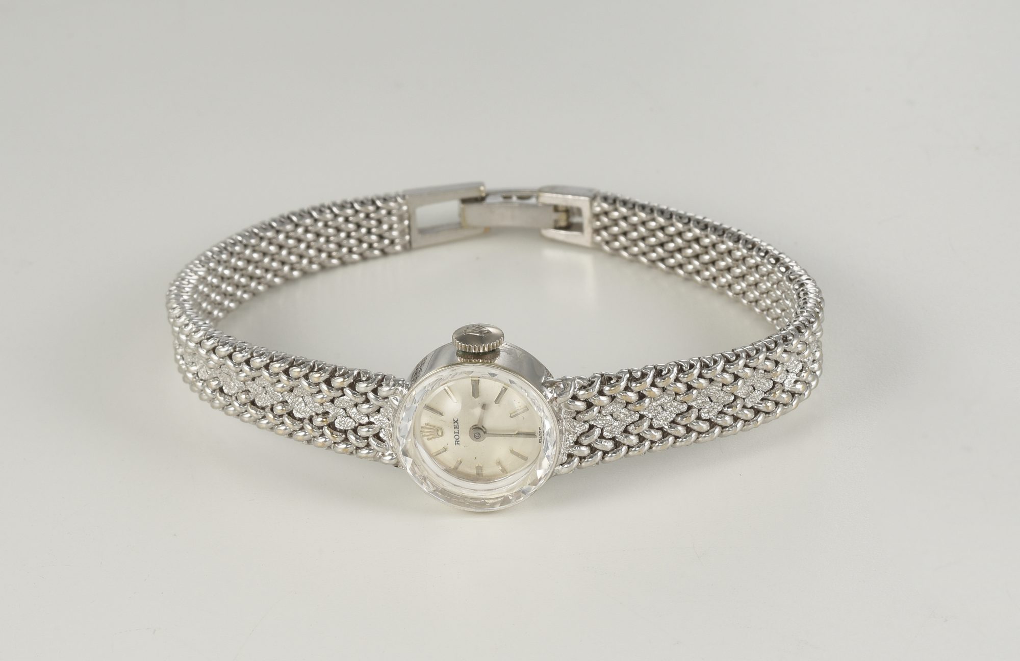 Vintage 1960s Ladies' Rolex Manual watch in 14K White Gold 22.7gm - Image 8