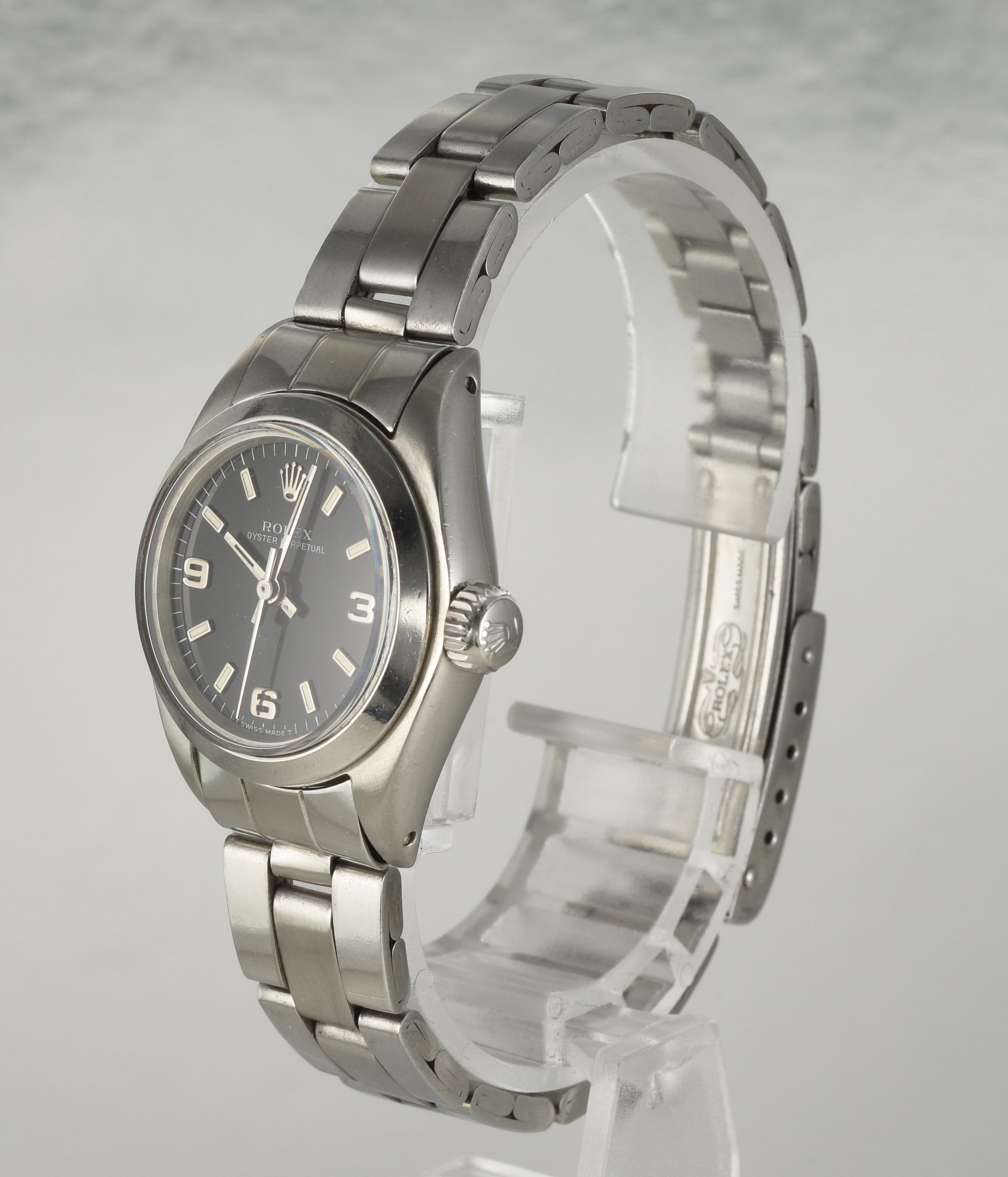 Ladies' Rolex Oyster Perpetual "Explore Dial" Watch in Stainless Steel Ref.6718 - Image 4