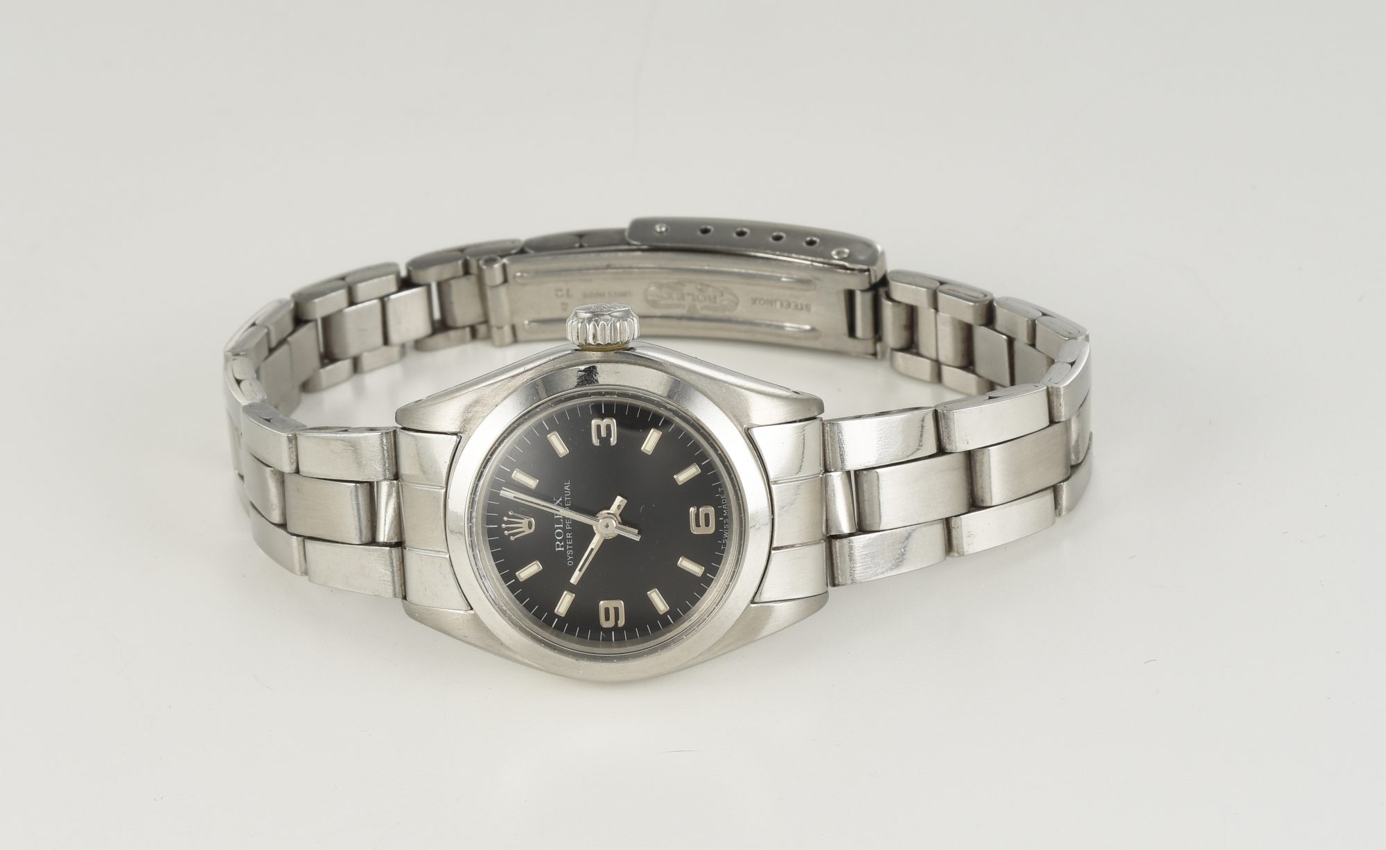 Ladies' Rolex Oyster Perpetual "Explore Dial" Watch in Stainless Steel Ref.6718 - Image 6