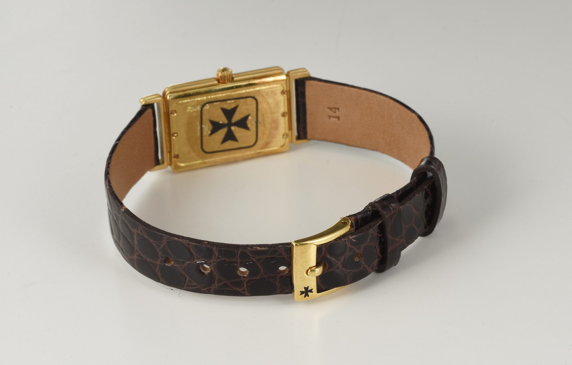 1980s Vacheron Constantin Harmony w/Hinged lugs watch 18K Yellow Gold Ref.61201 - Image 7