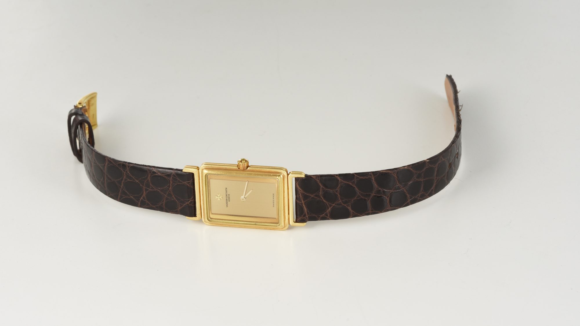 1980s Vacheron Constantin Harmony w/Hinged lugs watch 18K Yellow Gold Ref.61201 - Image 6