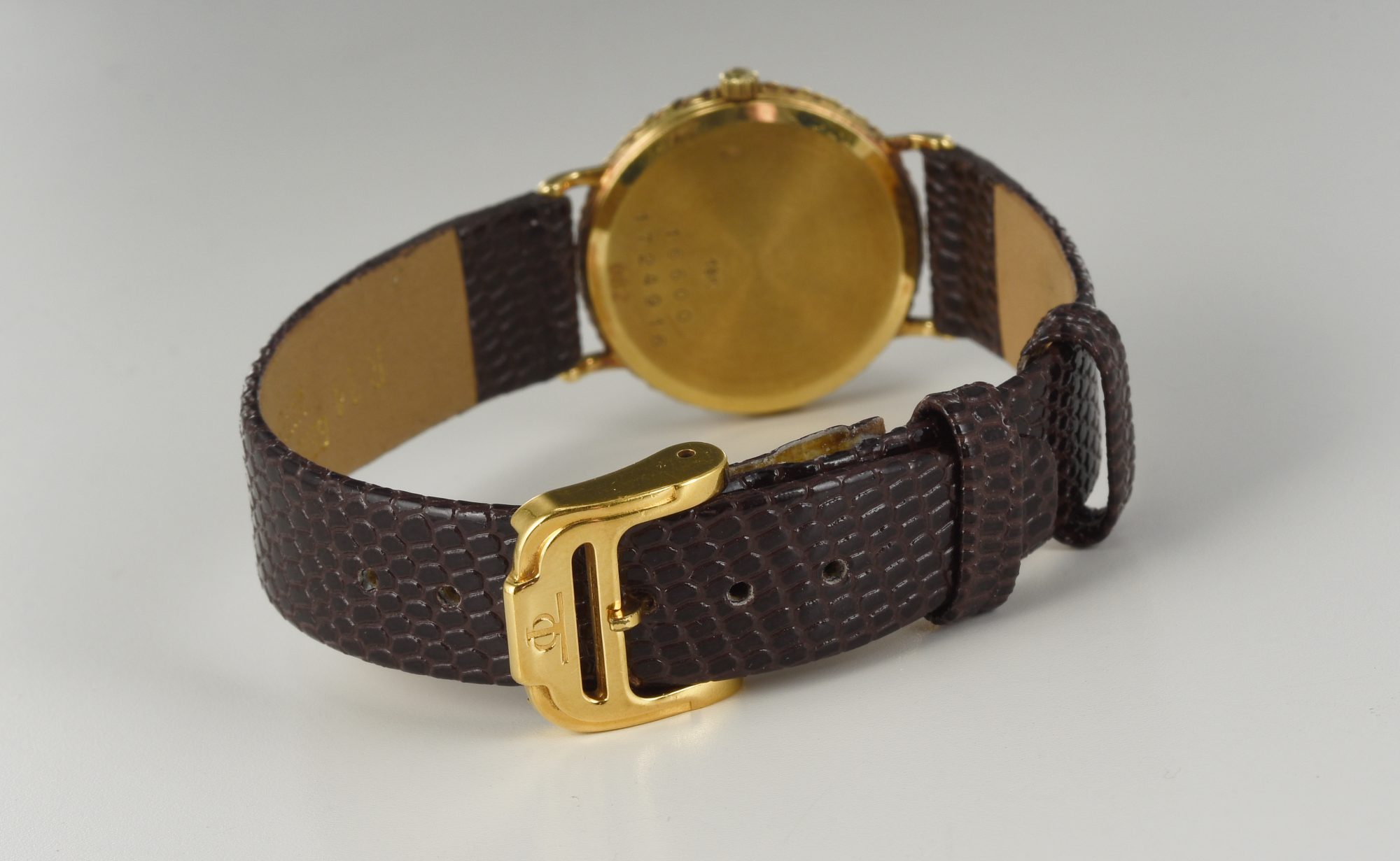 Vintage 1990s BAUME & MERCIER 18K Yellow Gold watch with Diamonds Ref. 16600 - Image 7