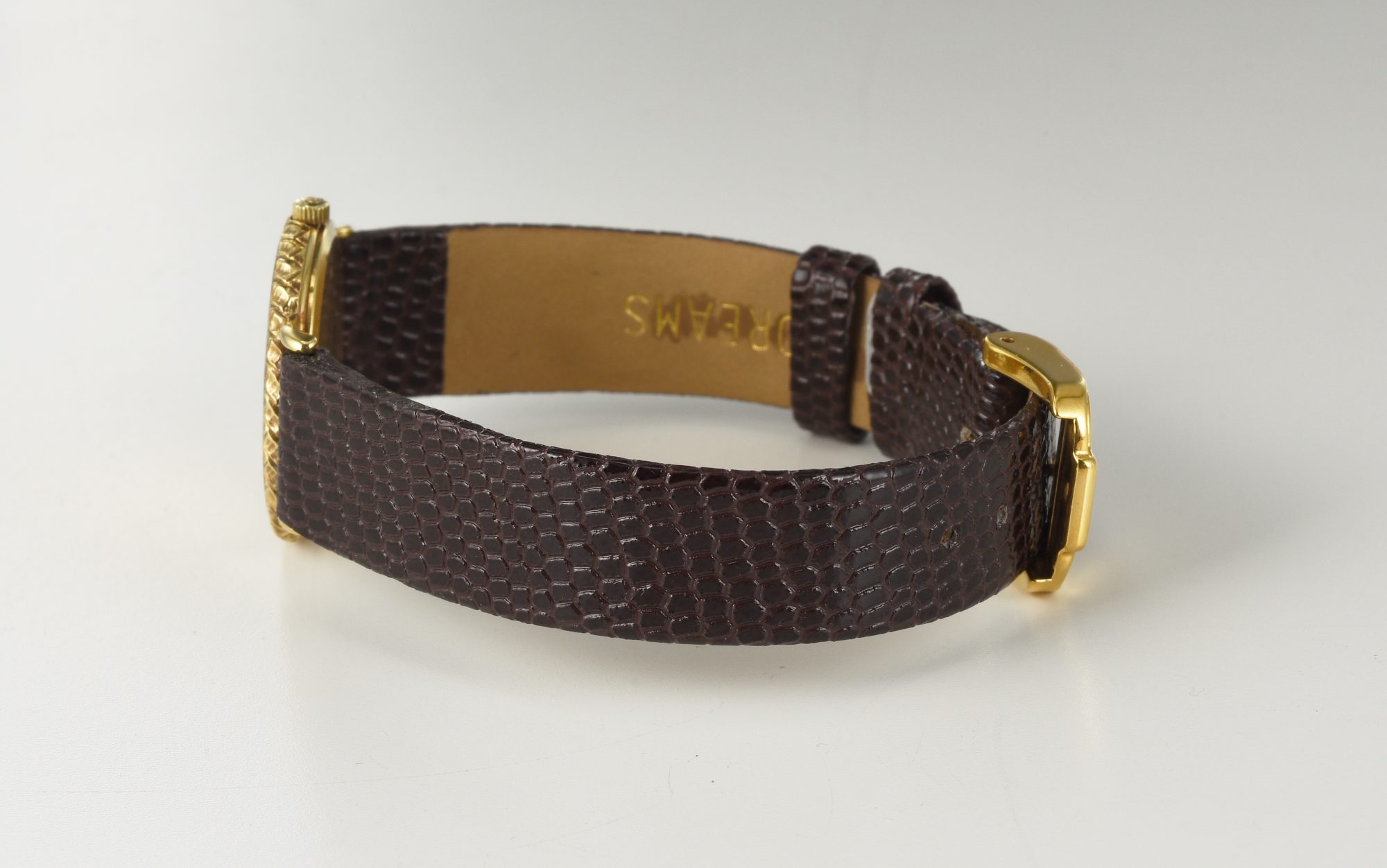 Vintage 1990s BAUME & MERCIER 18K Yellow Gold watch with Diamonds Ref. 16600 - Image 8