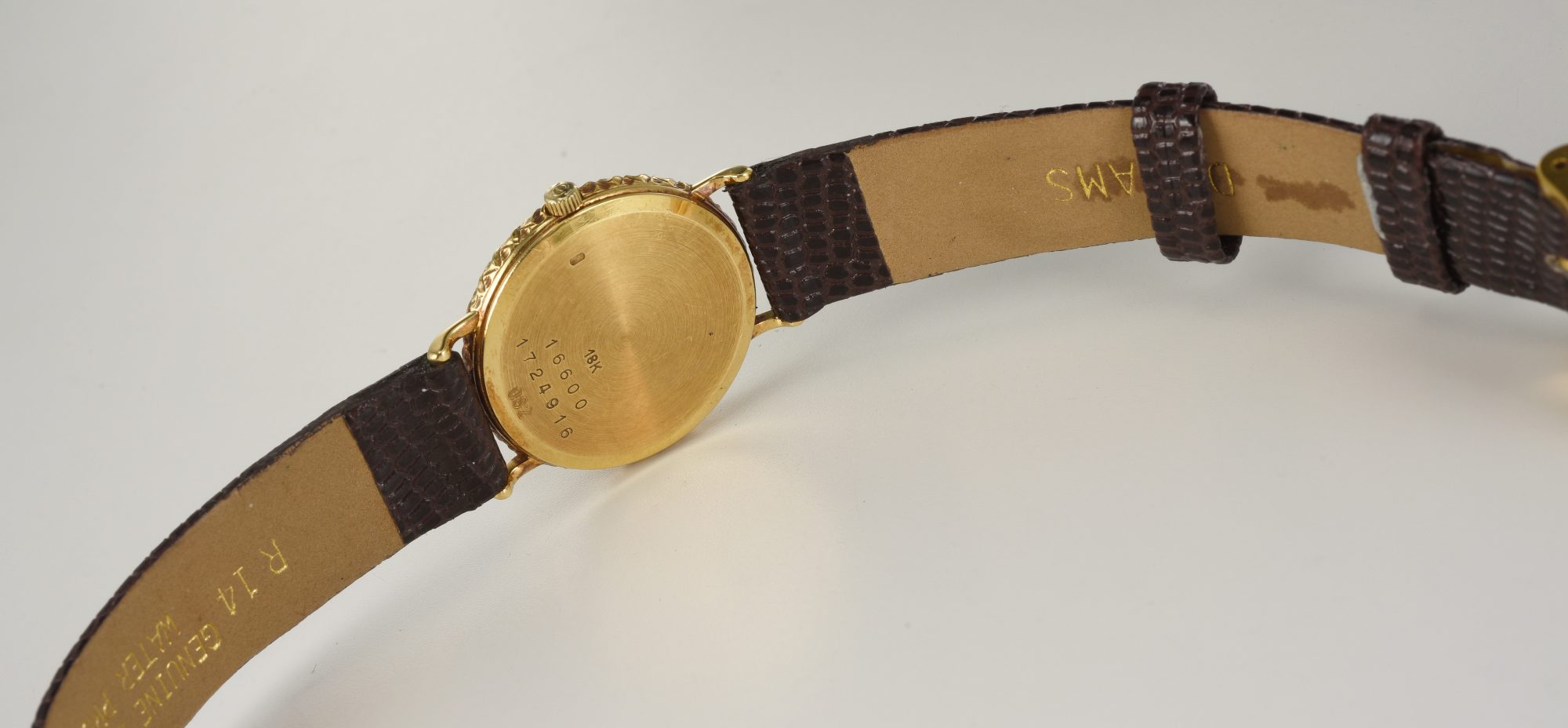 Vintage 1990s BAUME & MERCIER 18K Yellow Gold watch with Diamonds Ref. 16600 - Image 10