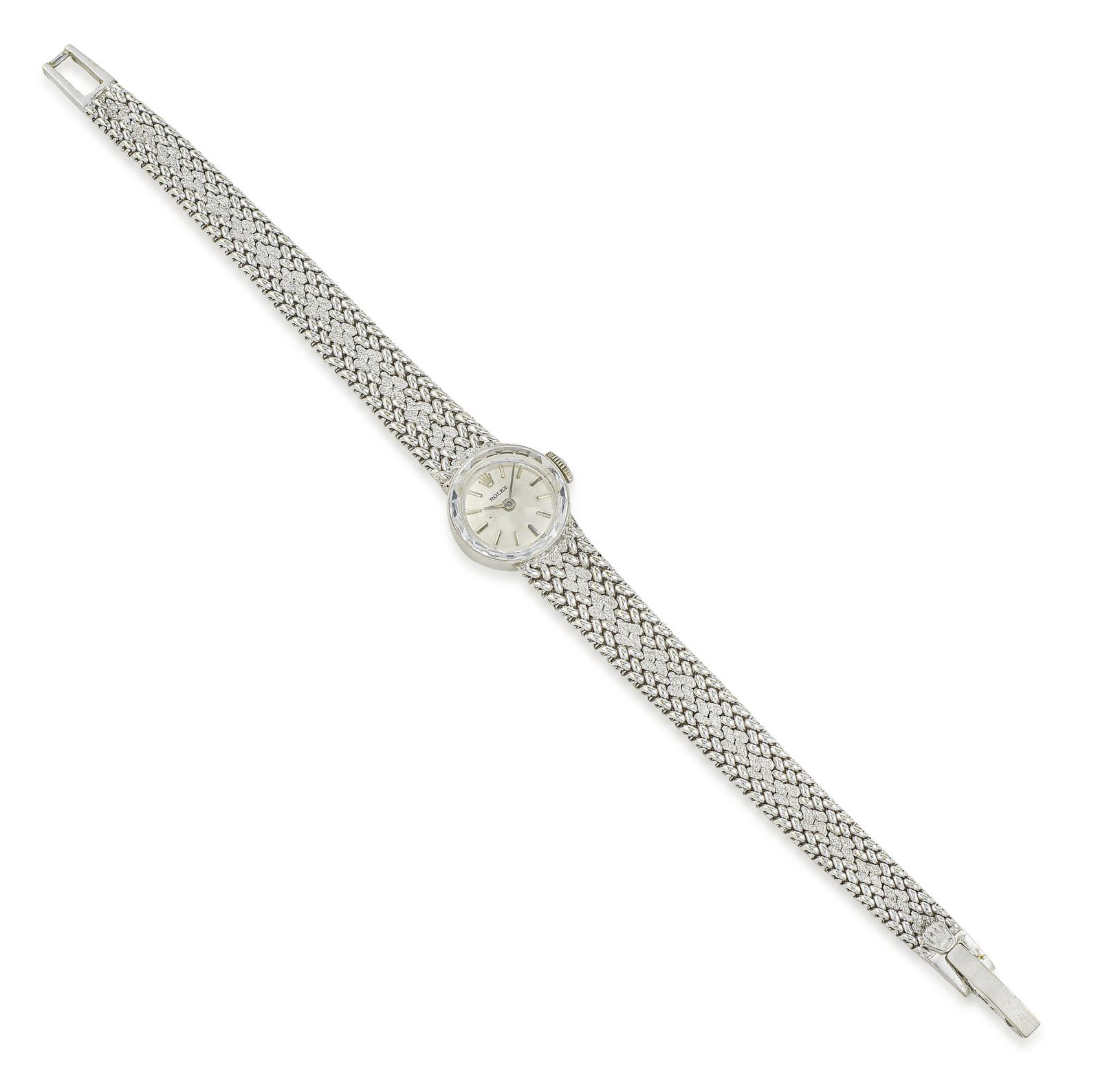 Vintage 1960s Ladies' Rolex Manual watch in 14K White Gold 22.7gm - Image 3