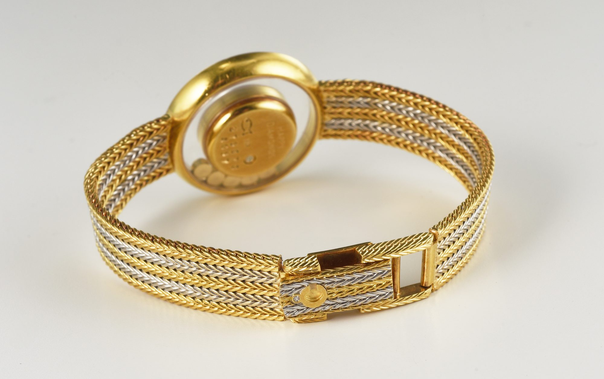 Ladies' Chopard Happy Diamonds 18K Yellow & White Gold Watch w/Diamonds Ref.4097 - Image 10
