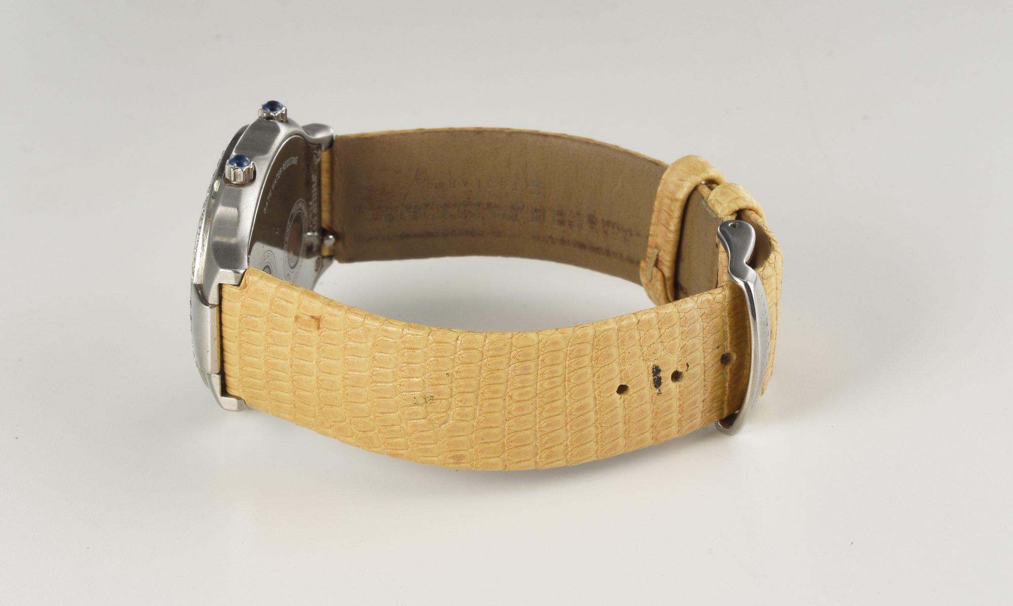 2000s Philip Stein Teslar Quartz watch in Stainless Steel w/Diamonds Ref.611 - Image 10