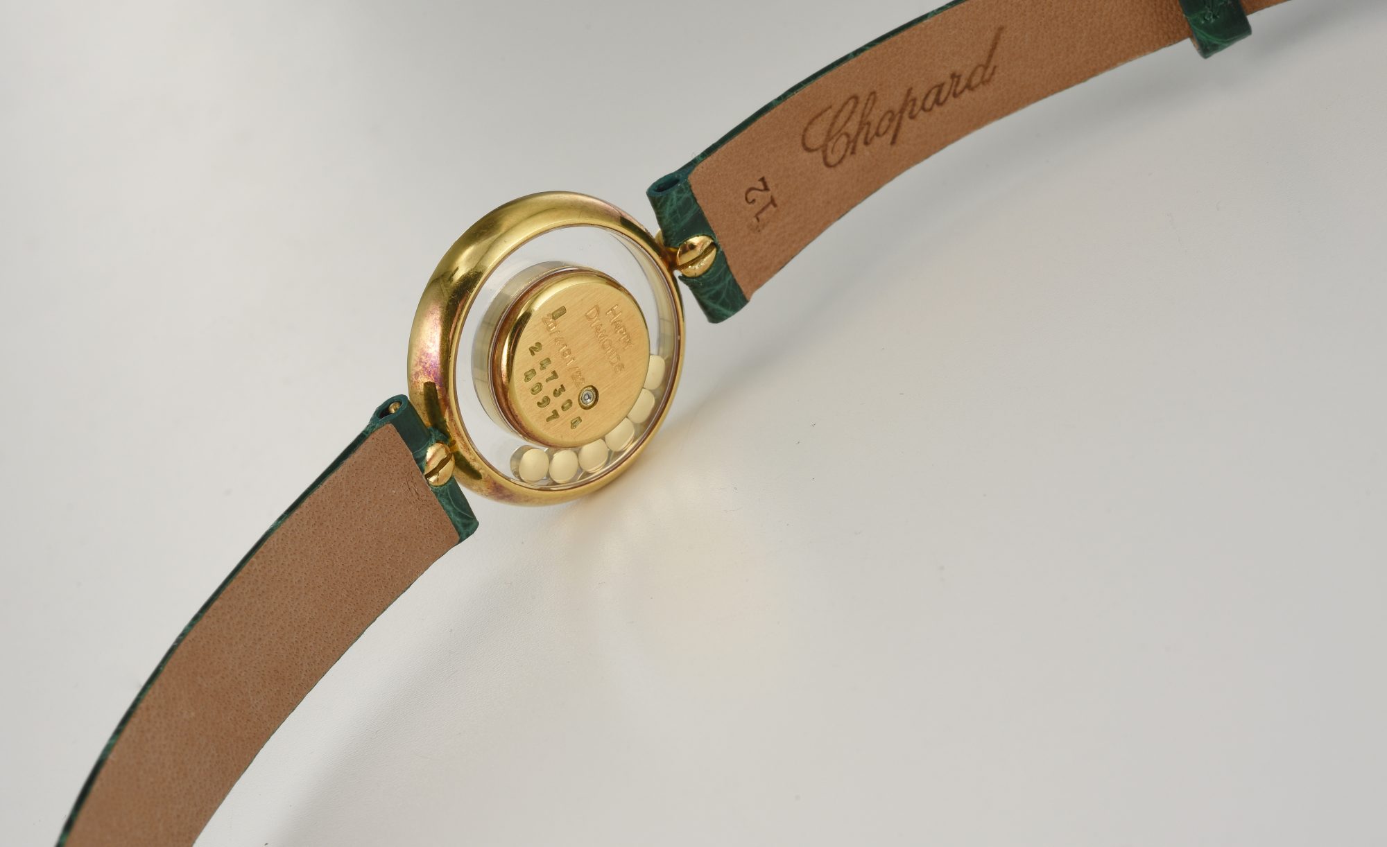 Ladies' Chopard Happy Diamonds 18K YG Watch w/Diamonds,Emeralds Ref.20/4191/22 - Image 7